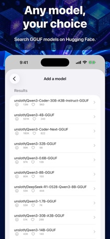 smartLLM: Private AI Chat Screenshot 3 of 3