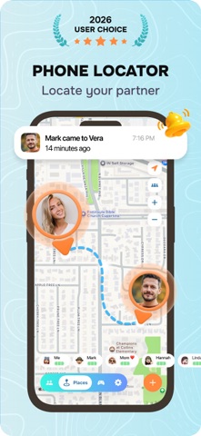 Family Locator: Phone Tracker iPhone screenshot 1