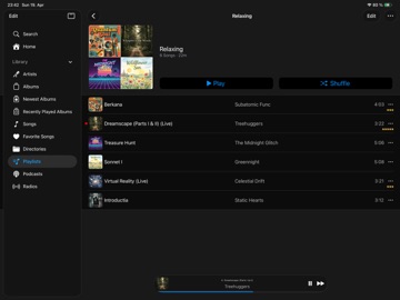 iMusify iPad screenshot