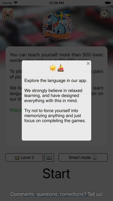 Swedish: learn words easily Screenshot