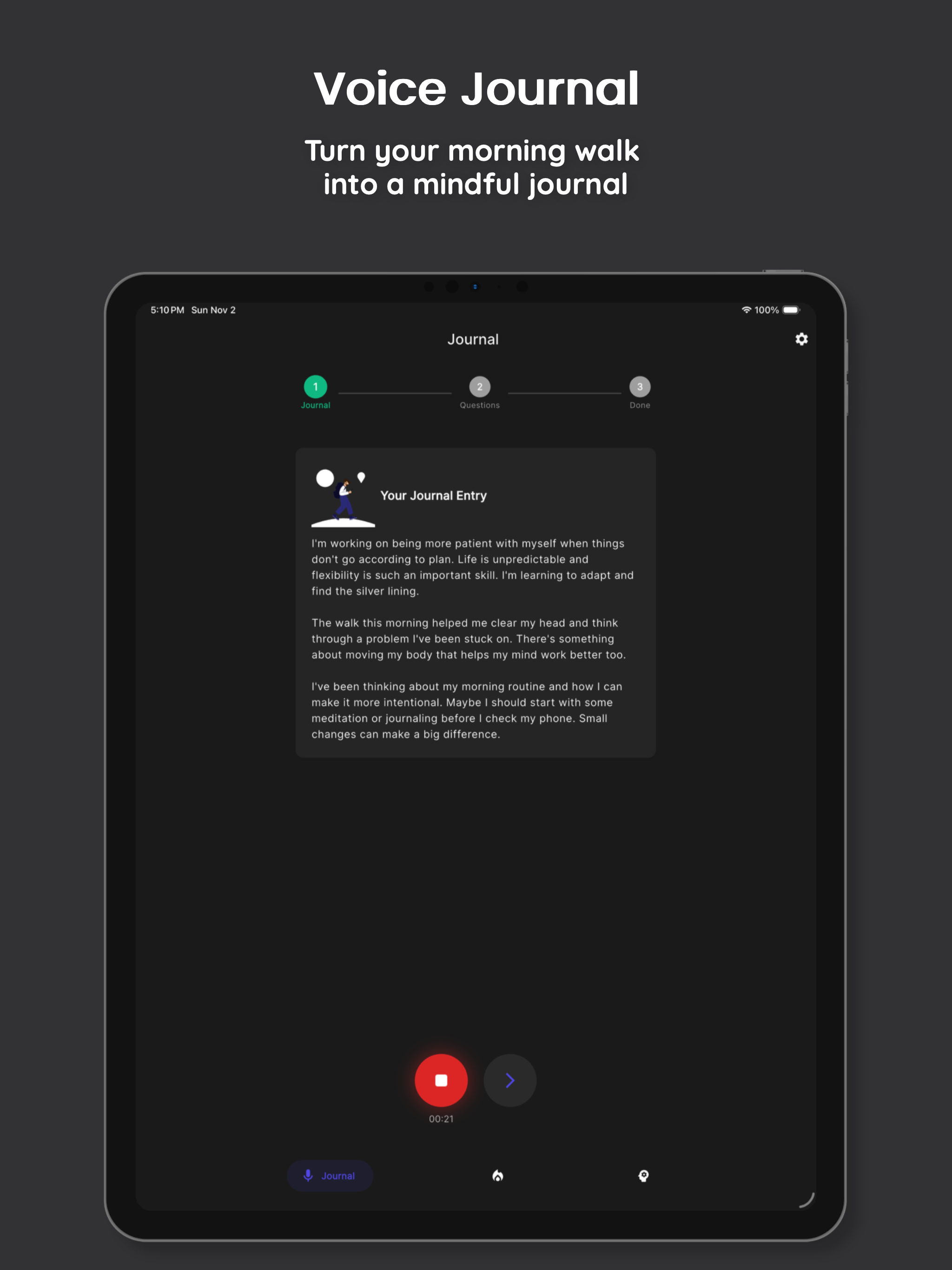 WalkTalk - Voice Journaling