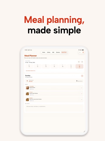 CookClip: Recipe Manager iPad screenshot