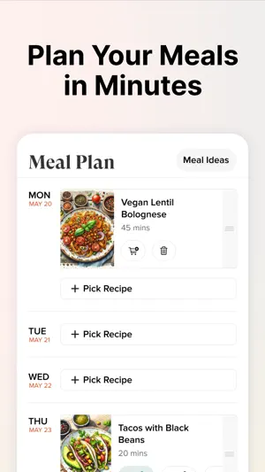 Vegan Meal Planner by Pixicook screenshot 3