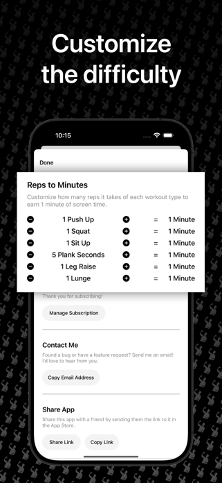 Fit to Scroll: App Blocker Screenshot 7 of 8