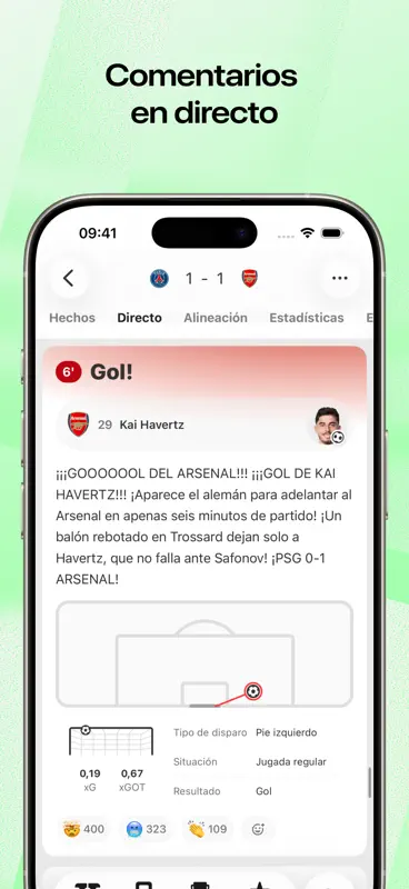 FotMob - Resultados de Fútbol screenshot 9 of 10