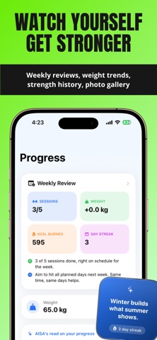 AISA Fitness Coach screenshot