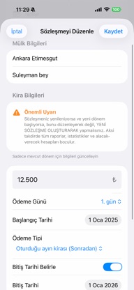 Kolay Kira Takip screenshot 6
