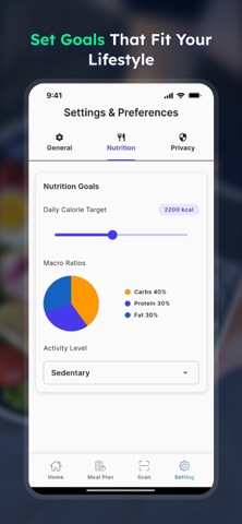 Meal Tracker - Nutriplan Screenshot 5 of 5