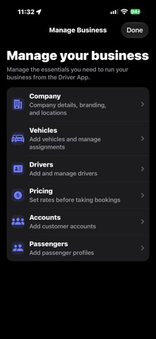 Open Limo Driver screenshot