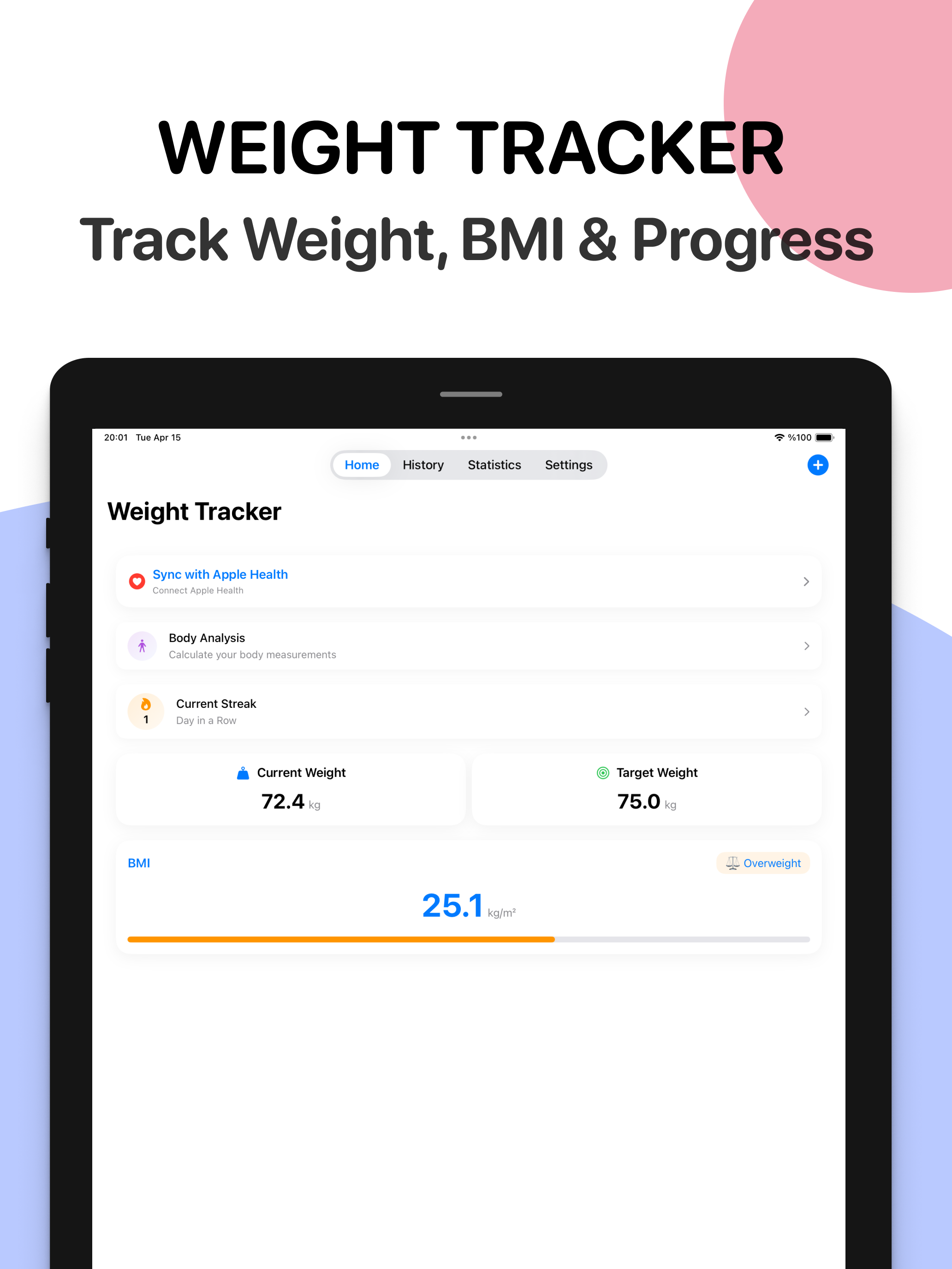 Weight & Gain Tracker Pro