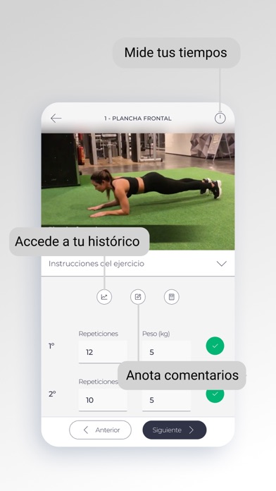 Screenshot #2 pour coach world fitness