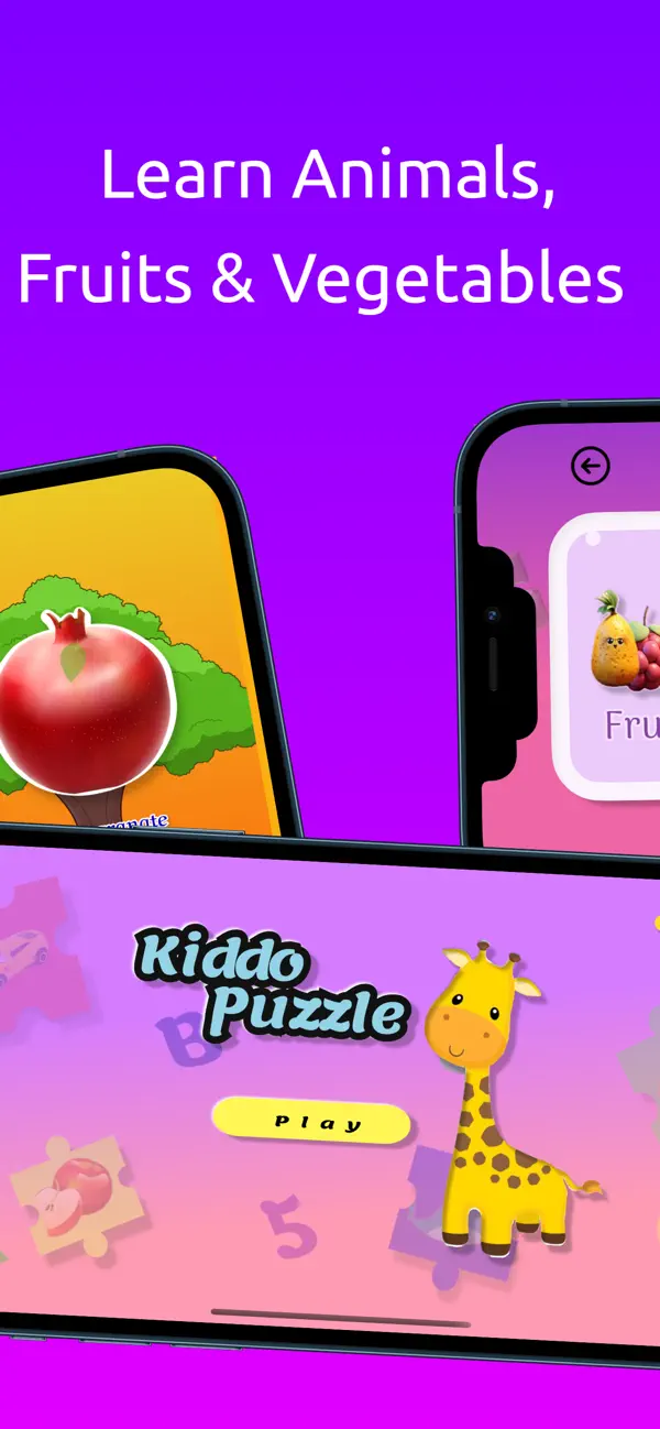 #2. Kiddo Puzzle: Learning Game (iOS) 由: Mansi Agarwal