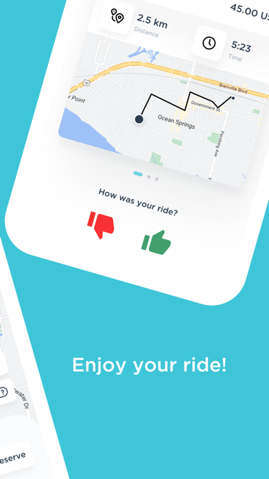 Tour De Coast, Electric Rides iPhone screenshot 4 - Travel app