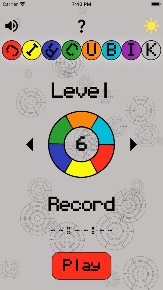 #1. Circubik (iOS) 由: Daniele Ricci