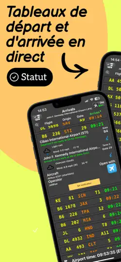 Capture d'écran de Flight Board | Traqueur De Vol sur iPhone 1