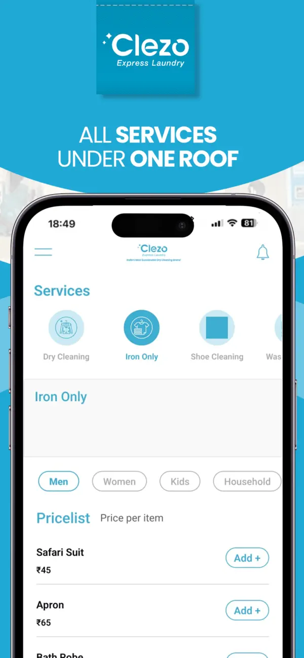 Screenshot #2 pour Clezo Express Laundry