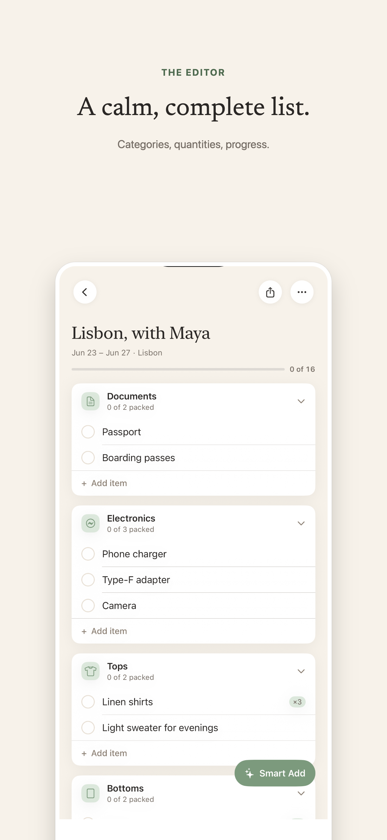 Pack Pilot: AI Packing List screenshot 4