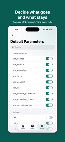 LinkClean – URL Cleaner iPhone screenshot