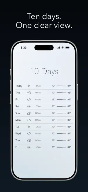 Viento - Minimal Weather screenshot 2