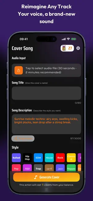 Songify: AI Music Generator screenshot 4