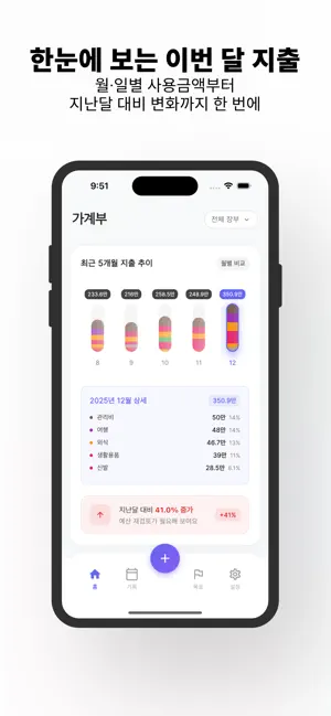 공유가계부 MoA screenshot 2