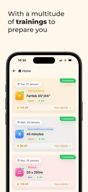 Fit Runner: Training 5k & 10k screenshot 4