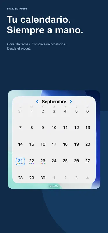 InstaCal: Calendario y Agenda screenshot 2 of 9
