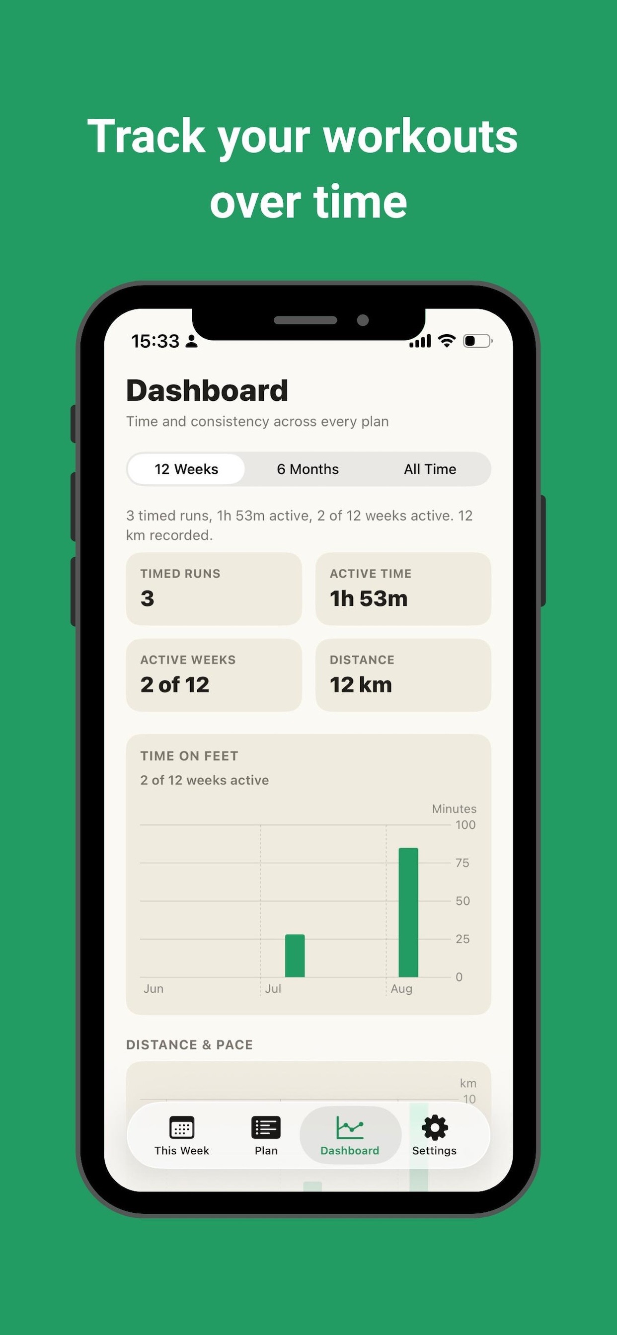 Screenshot 3 of Tailwind: Running Plans
