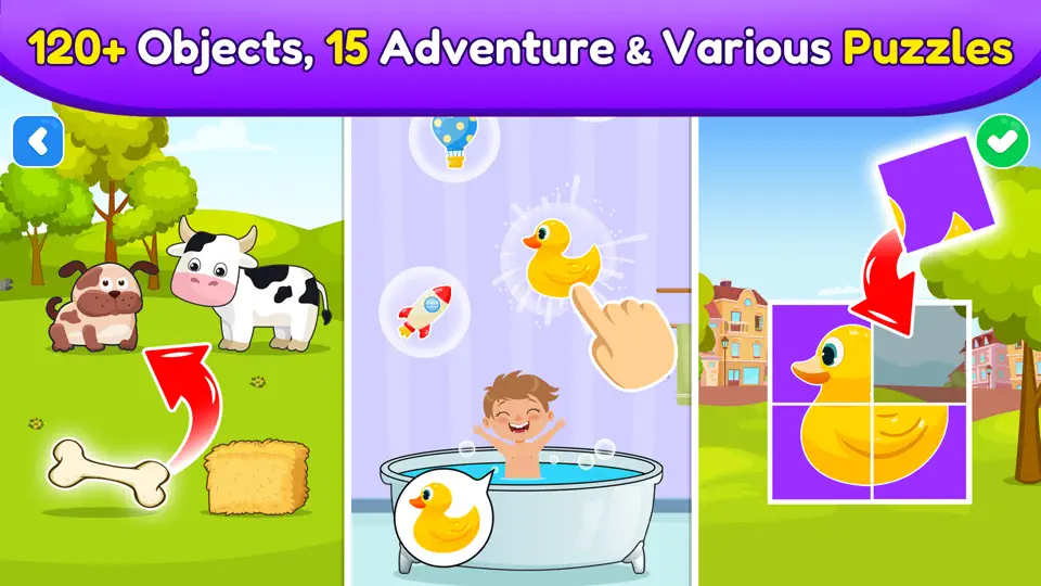 Скриншот Toddler Learning Games 2+ Kids на iPhone 1