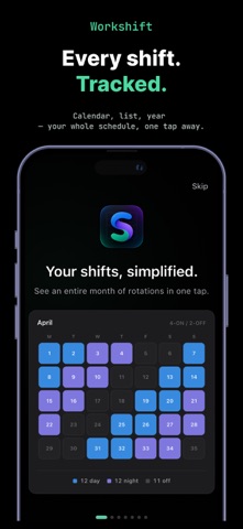 Shift Calendar - Work Planner screenshot