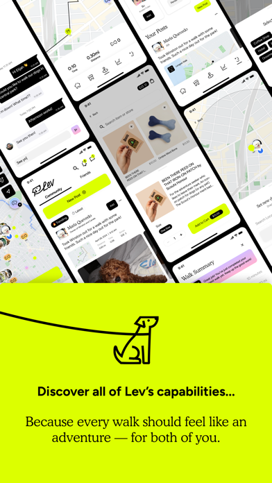 Lev: Meet Dogs & Explore iPhone screenshot 10 - Social Networking app