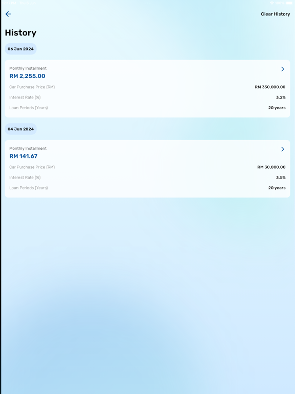 Screenshot #6 pour Malaysia Car Loan Calculator