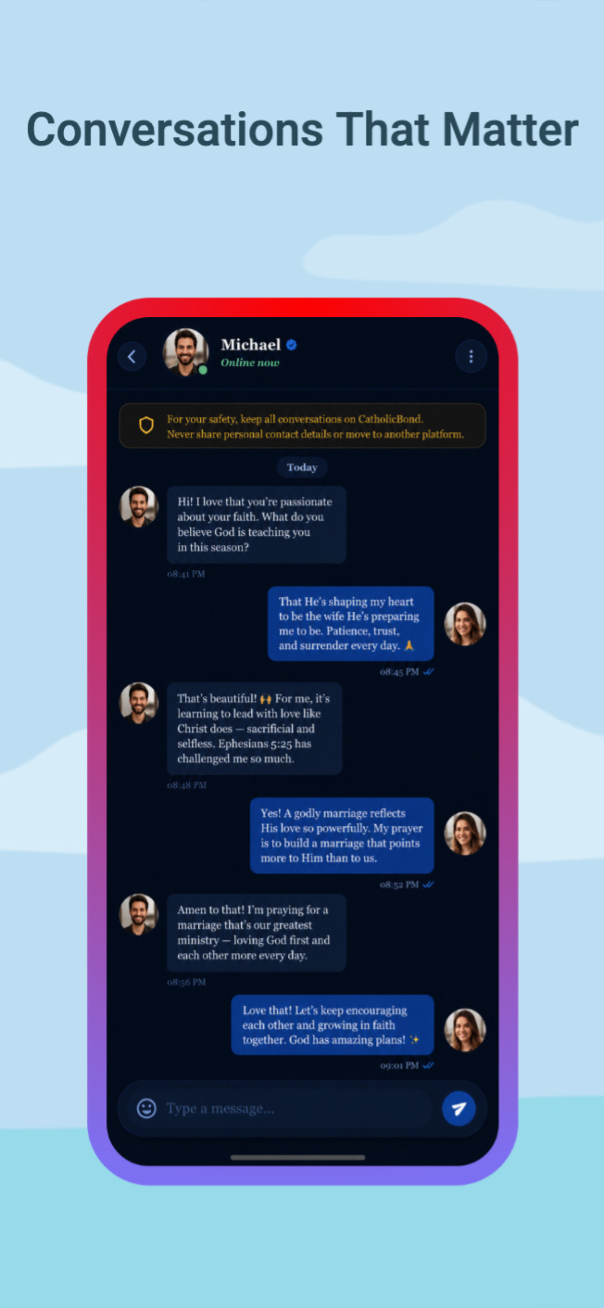 CatholicBond - Catholic Dating screenshot 4
