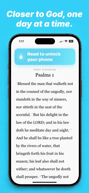 Scripture First: Bible Lock screenshot 2