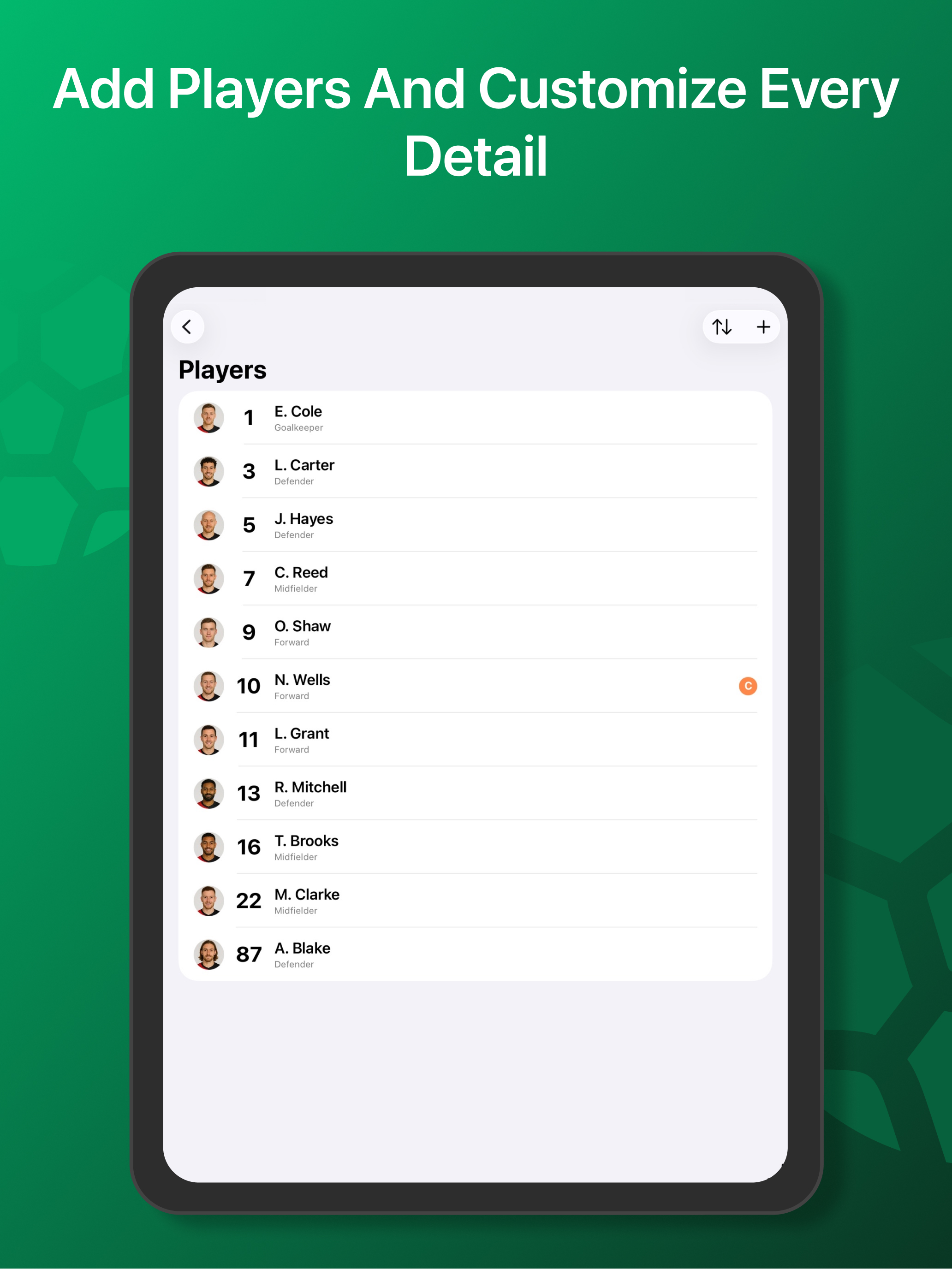 Soccer Line Up Builder 11 screenshot 19