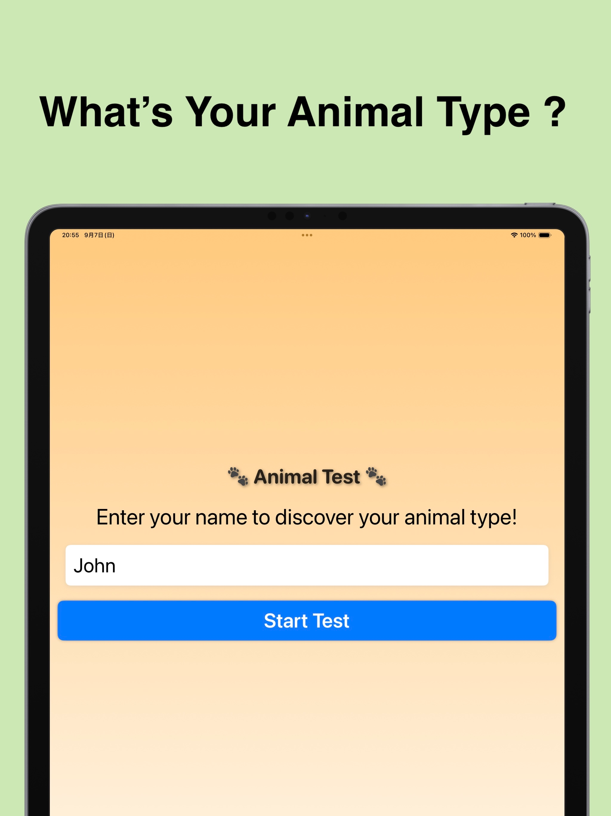 Animal Test - What’s My Type? screenshot 5