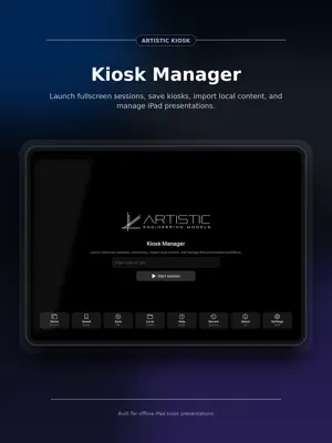 Artistic Kiosk screenshot 1