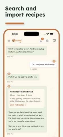 Sousy iPhone screenshot