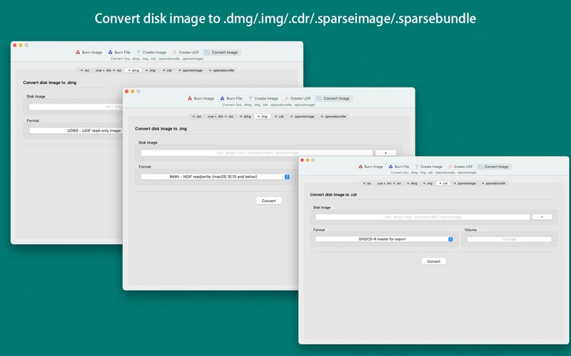 Smart Disk Image Utilities Screenshot