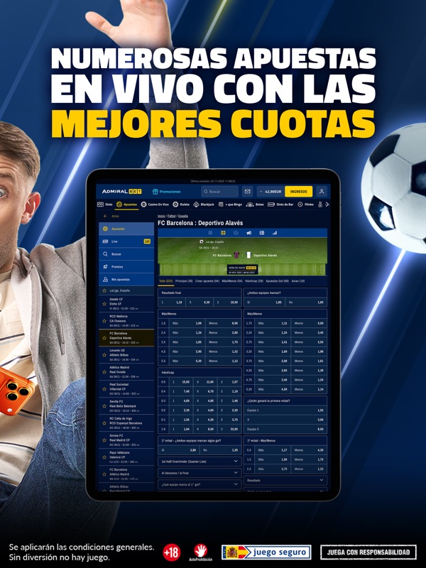 AdmiralBet Ruleta y Casino screenshot 4