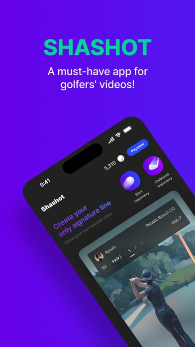 ShaShot - AI Golf Shot Tracer Screenshot