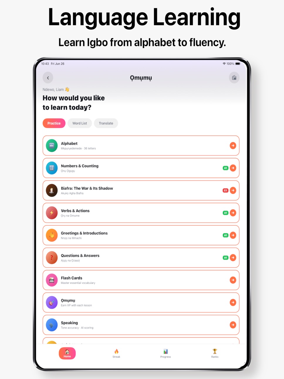 iPad screenshot