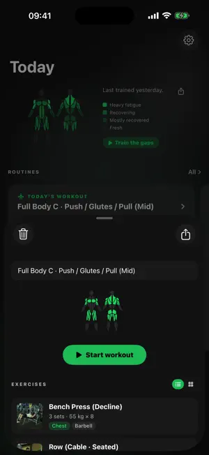 Masso — AI Workout Planner screenshot 4
