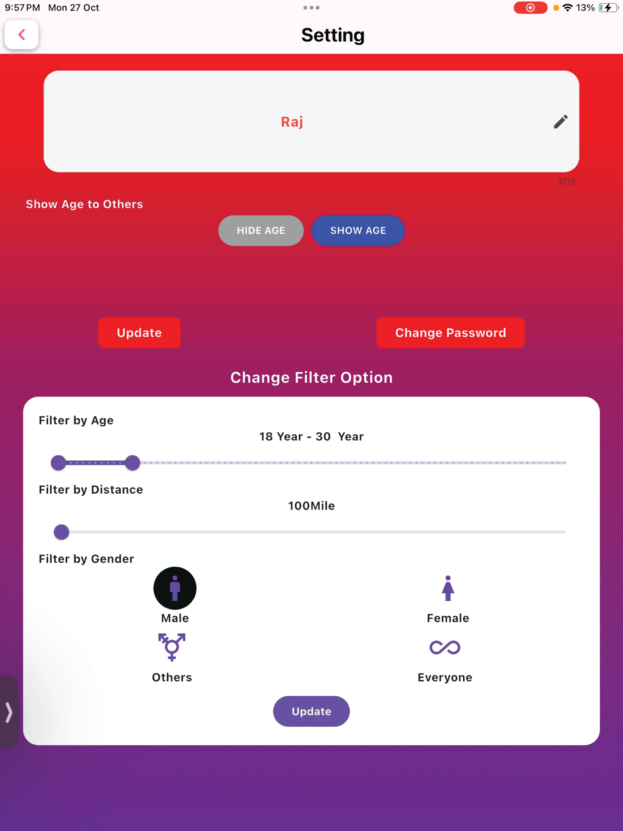 Flirtwithme -Online Dating App screenshot 6