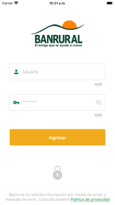 Código Banrural screenshot