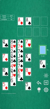 Futura Backbone Solitaire screenshot 1