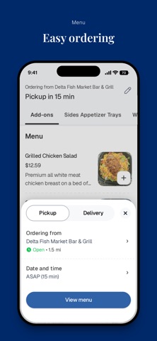 Delta Fish Market iPhone screenshot