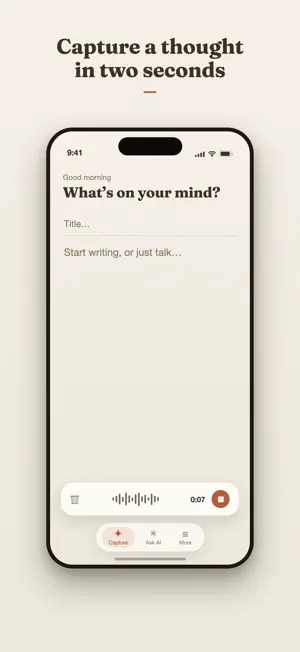 Memento AI: Second Brain screenshot 1