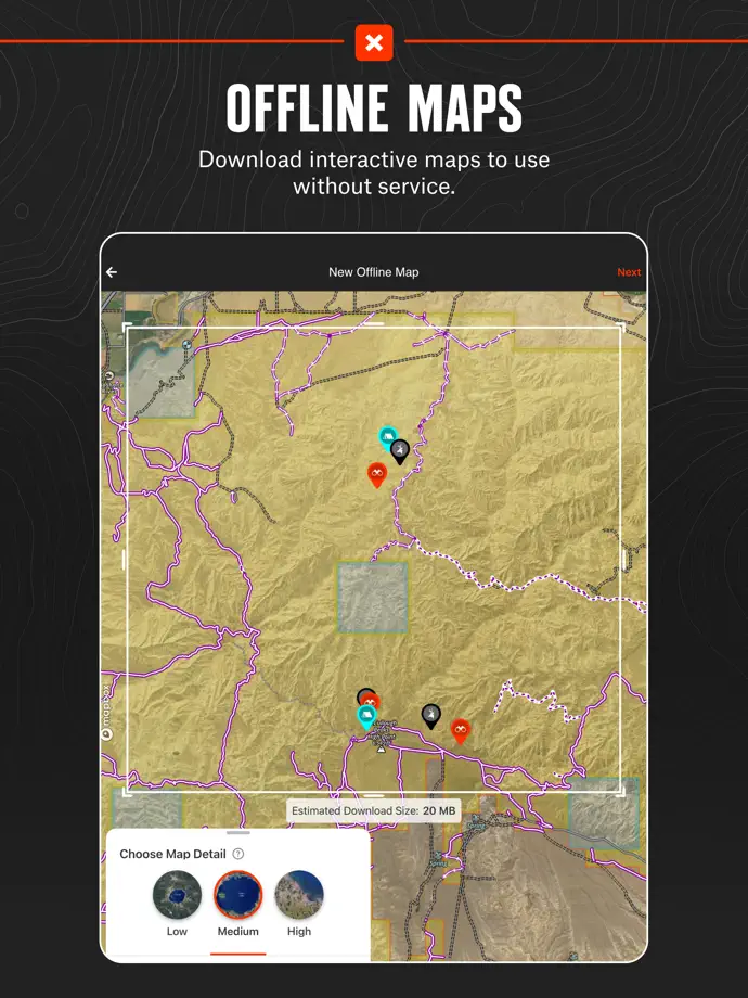 onX Hunt iPad screenshot 9