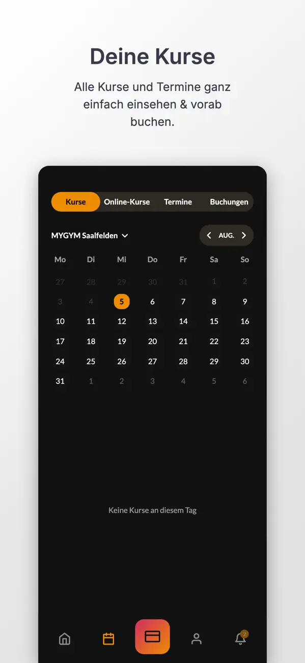 Screenshot #3 pour MYGYM Österreich